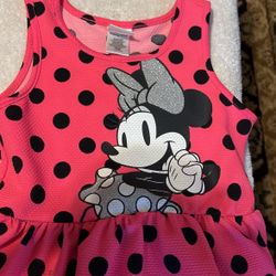 Disney 4 T Girl Sleeveless Frock