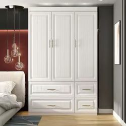❤️🔥 #E AGOTENI 3-door wardrobe with 4 drawers, white bedroom wardrobe $210