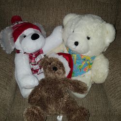 Stuffed huggable teddy bears