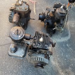 Vintage Mini Bike Gokart Edger Mower Engine