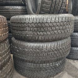 275-65R18 Goodyear Tires Set En Excelente Condición 90%life 