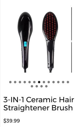 Hair Straightener Brush