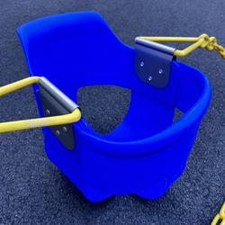 High Back Full Bucket Swing Heavy Duty Chain