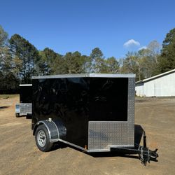 New 5x8 Enclosed Cargo Trailer