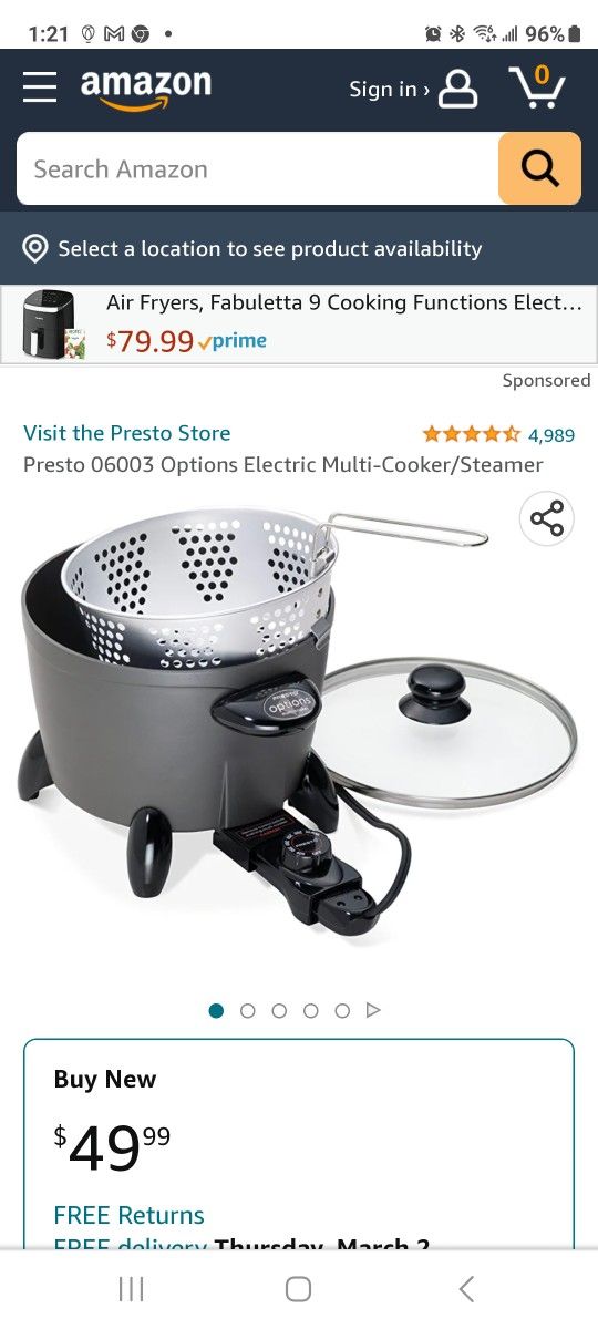 MULTI COOKER STEAMER