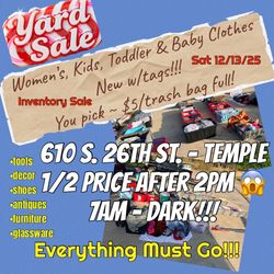 Yard Sale