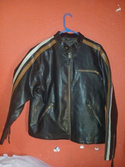 Arizona leather bike jacket size L