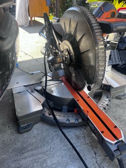 Ridgid Compound Miter Saw