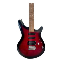 Rogue RR100 Rocketeer Electric Guitar Wine Burst