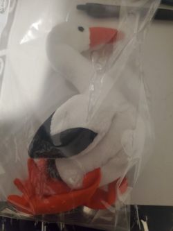 Ty Beanie Babies Stilts The Stork