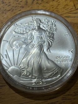 1oz Silver Eagle Coins lot of 34