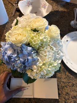 Bouquet of Flowers - Chrysanthemum, Hydrangea, Peony flowers