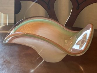 Murano Italian glass bowl