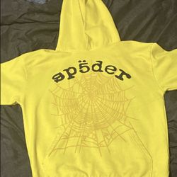 Yellow Spider Hoodie