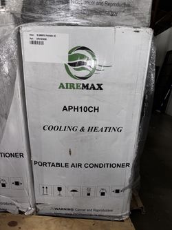 Airemax - 10000 BTU Portable Heat/Cool AC SACC CEC APH1OCH