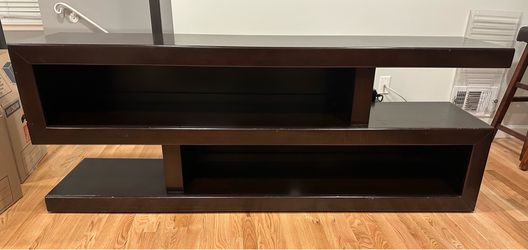 Entertainment Console Open S Shaped
