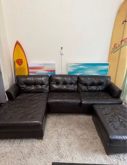 Leather Couch