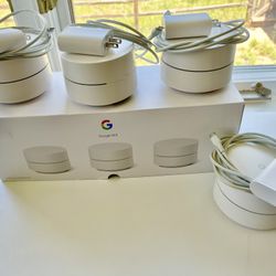 7 Google Wifi Mesh Routers / entire house or office Mesh Network System GREAT DEAL!