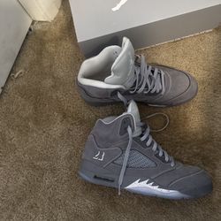 Jordan 5 Wolf Gray Used