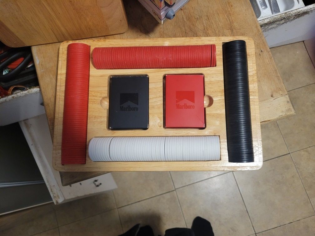 Poker Set 200 Chips Marlboro