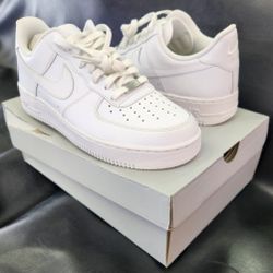 WMNS NIKE AIR FORCE 1 '07 "ALL WHITE" US 12