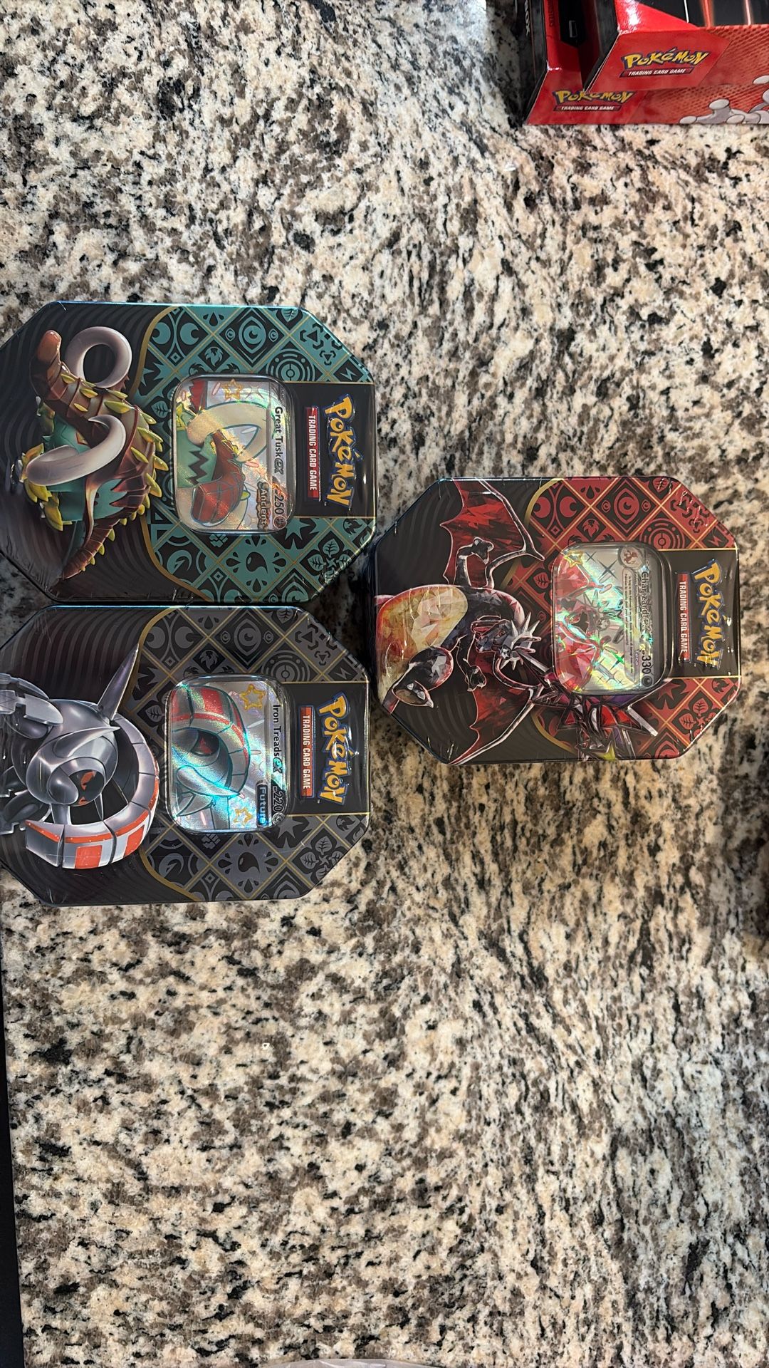 Paldean Fates Tins Set Of 3