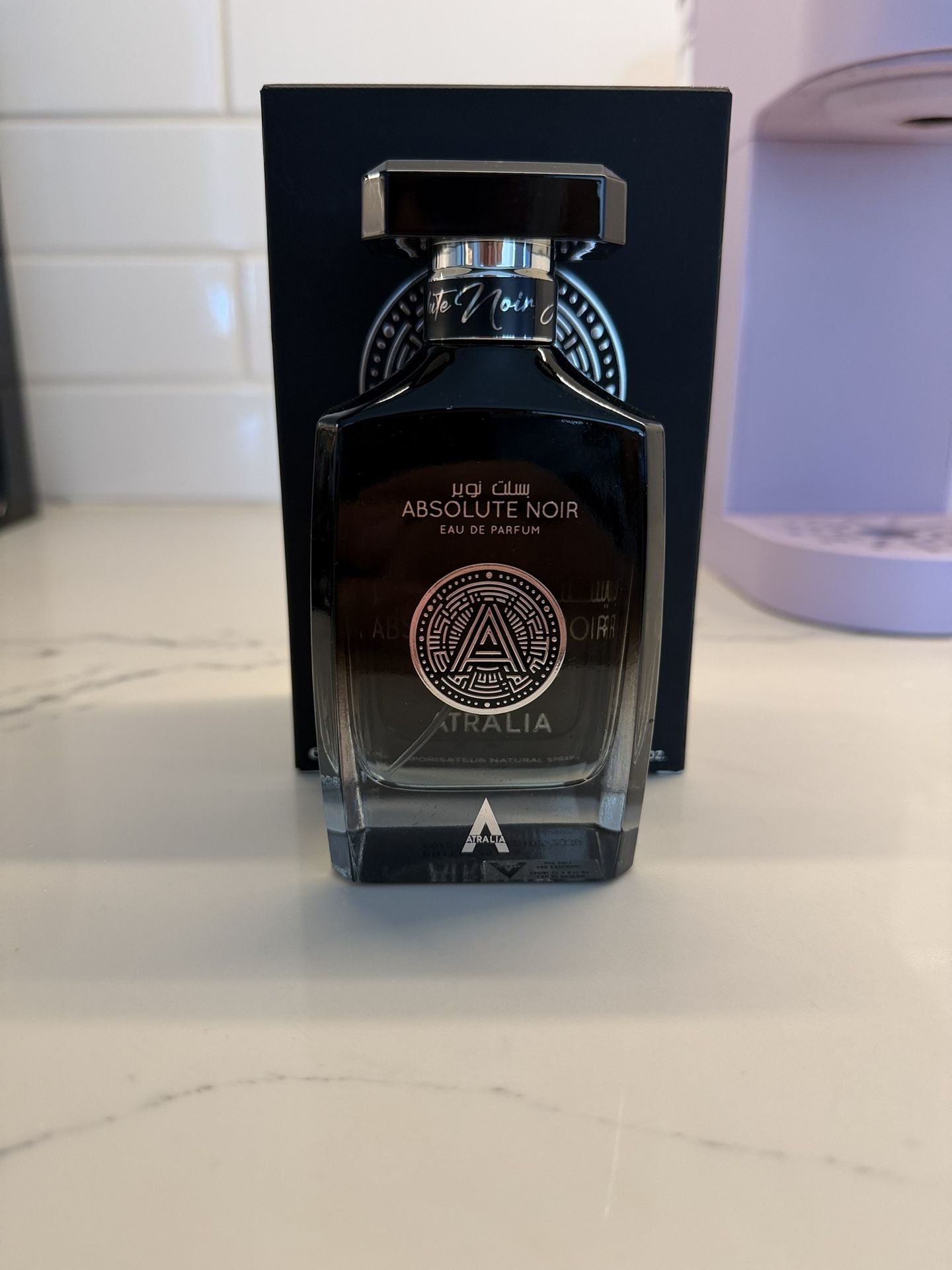 Absolute Noir Eau De Parfum for Men 3.4 Oz Fragrance Cologne