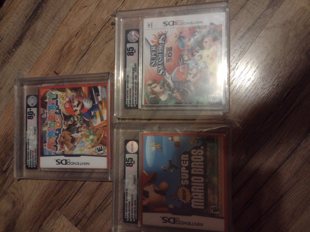 Rare Ds And 3ds Graded Games