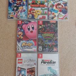 Brand New Nintendo Switch Games 