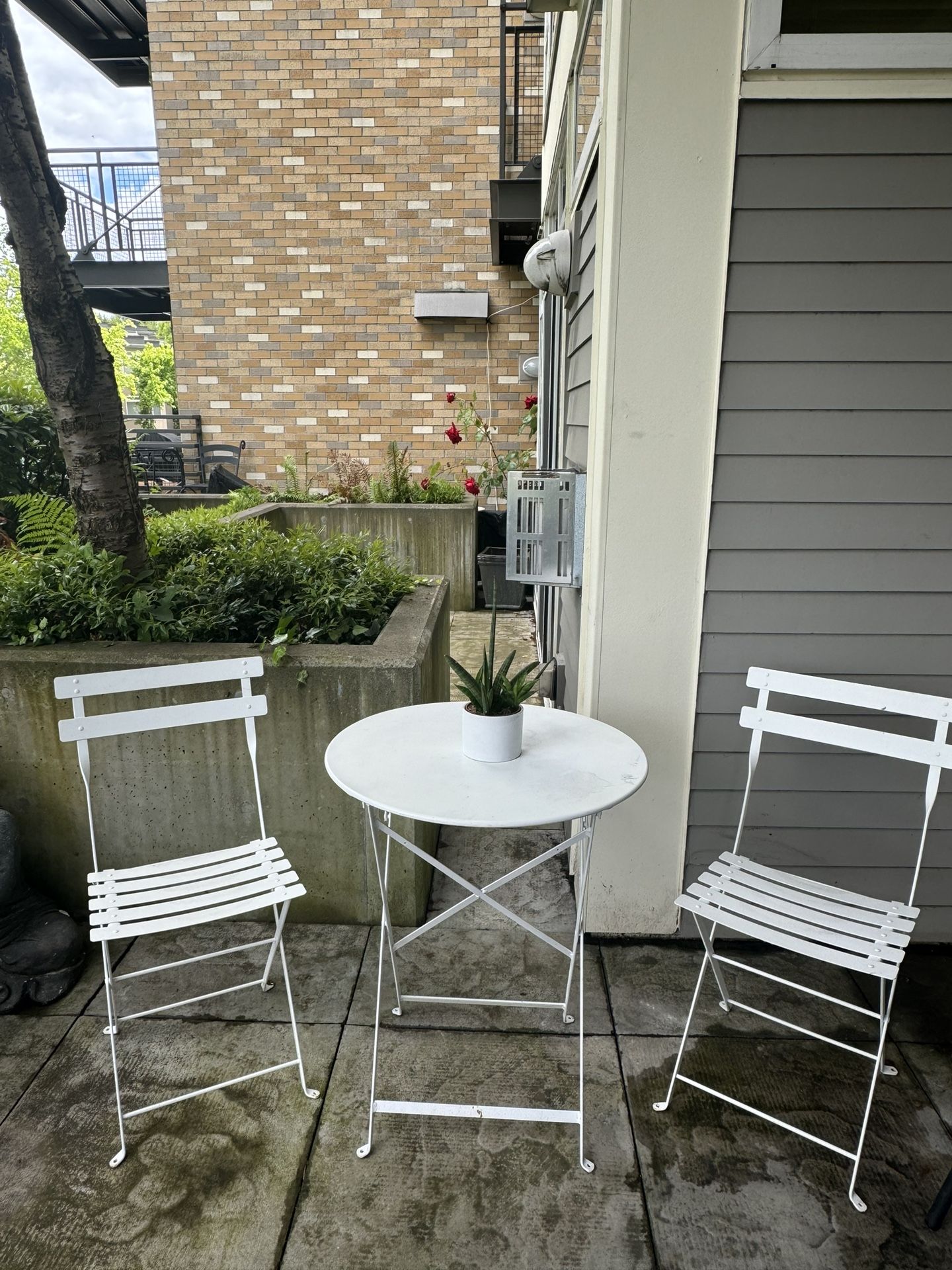 Outdoor Fermob 24” Bistro Table & Chair Sets