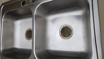 Double Basin Dropin Stainless Stell