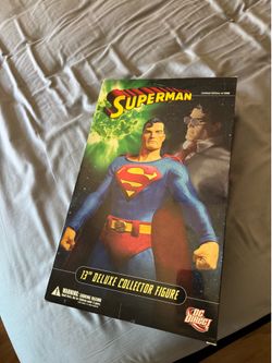 DC Direct Superman/ Clark Kent 13” Deluxe Collector Figure Limited to 5,000