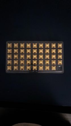 Yellow 5 PIN thocky keys for gaming keyboard