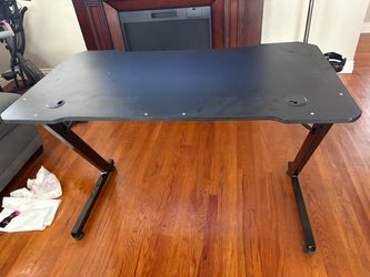 Desk with Cup holder and Headset Holder Cleaned