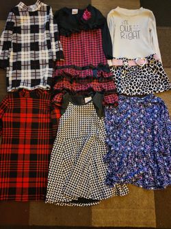 6 Dresses Size 4/5 Years
