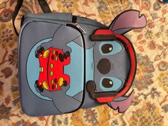 Loungefly Stitch Gamer Crossbody Bag