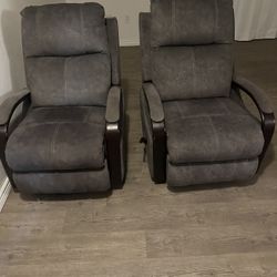 Two Recliner Chairs