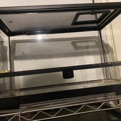 Front and Top Opening Thrive 10 Gal terrarium *used*