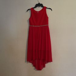 Girls Red Dress