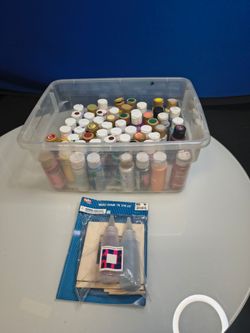 Variety of Colored Paints