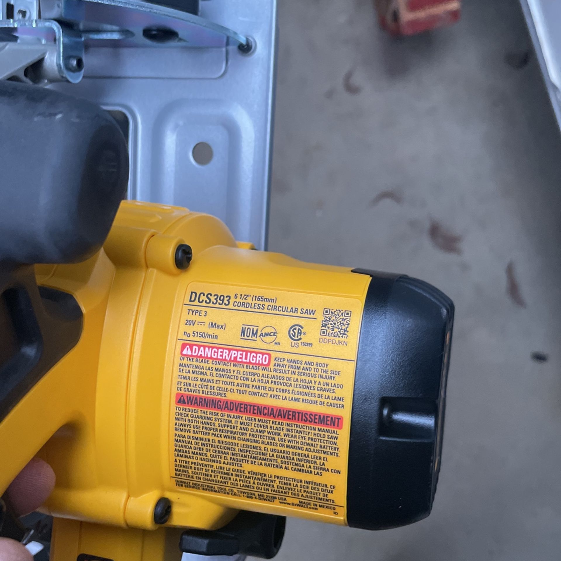 Dewalt Cordless Circular Saw