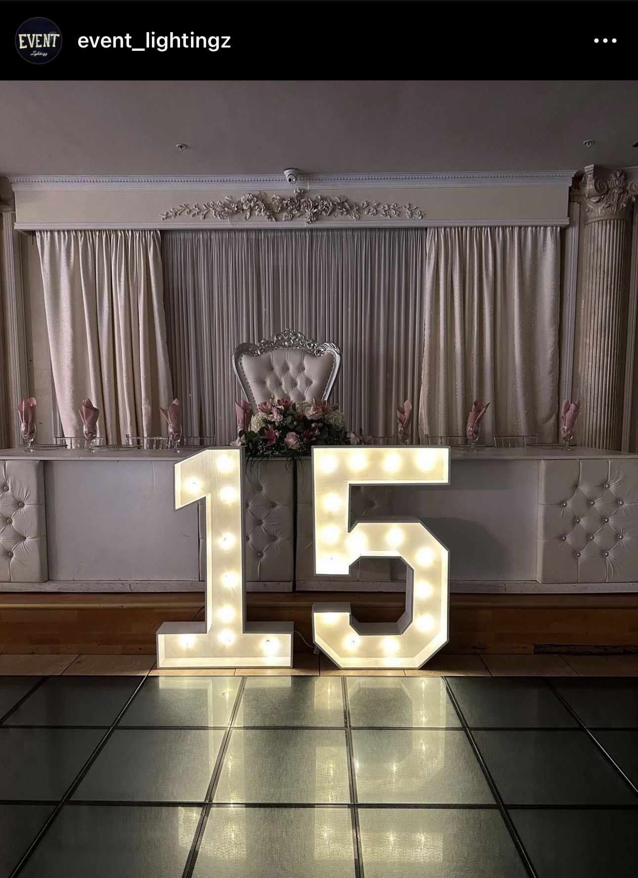 15 Marquee Number