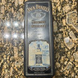 Antique Jack Daniel’s Bottle Tim Container. Great Condition. 