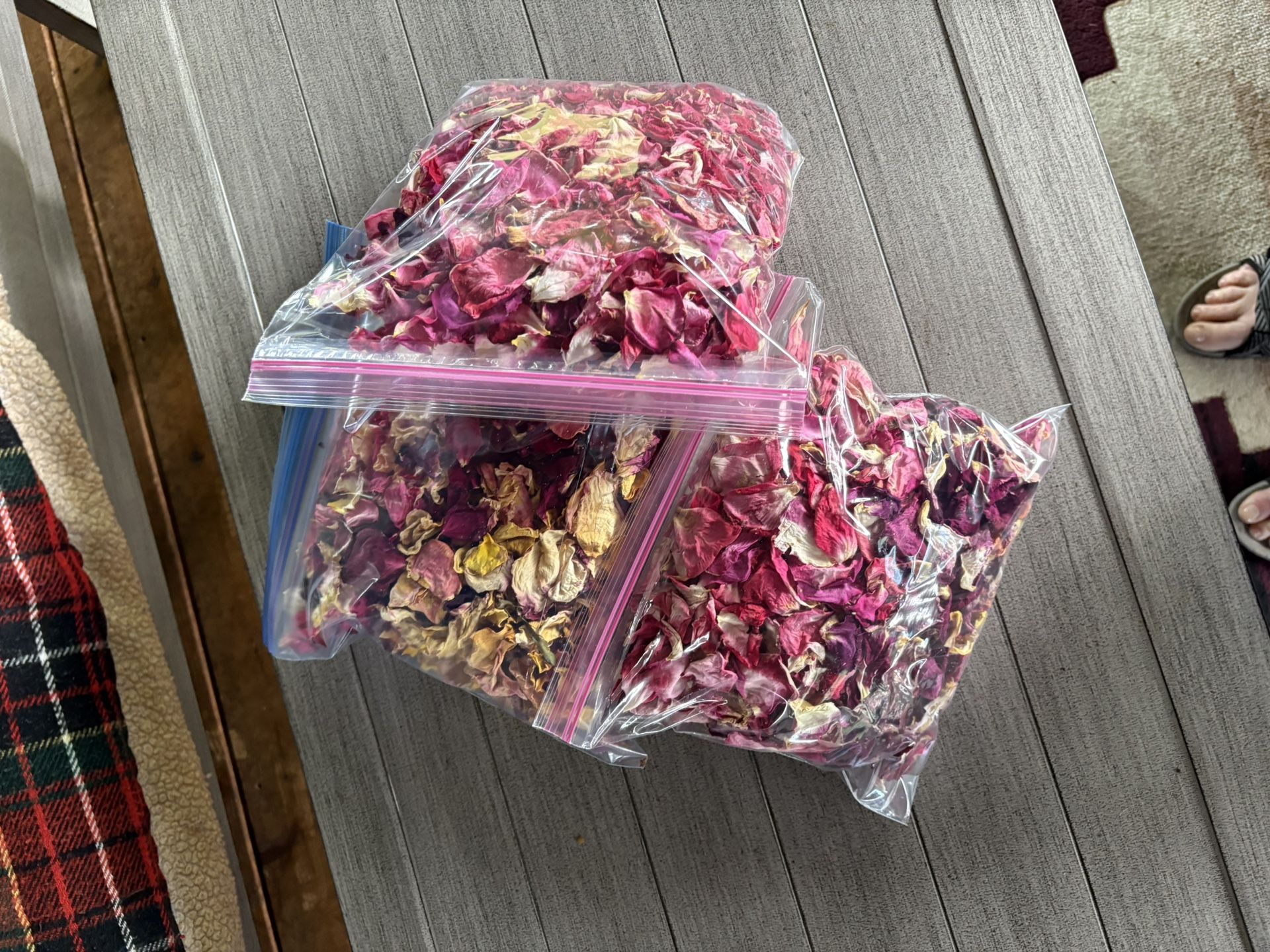 Dried Rose Petals