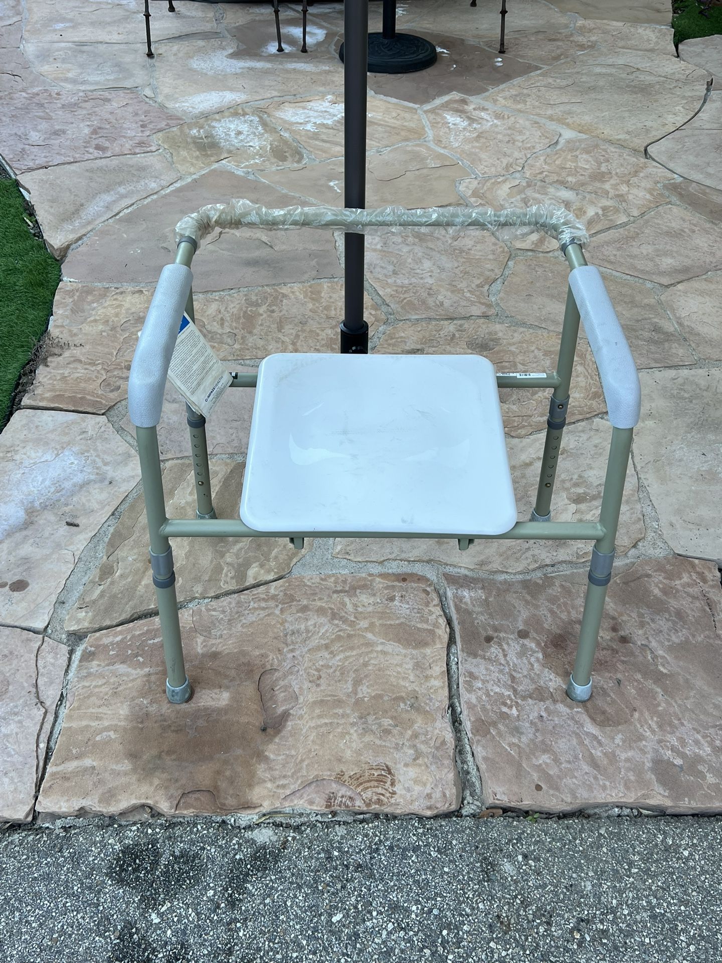 medical shower chair / transfer bench