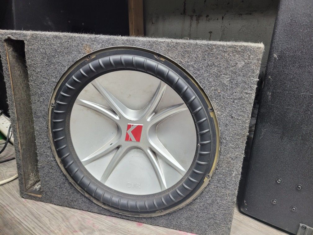 Kicker Crv 15 In Ported Box