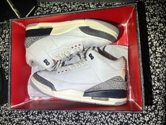 Jordan 3 White Cement