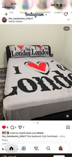 1 bed room midtown Atlanta fully furnished