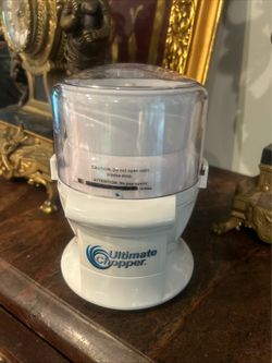 ULTIMATE CHOPPER FOOD PROCESSOR CH-1-600W PRE~OWNED WORKS GREAT