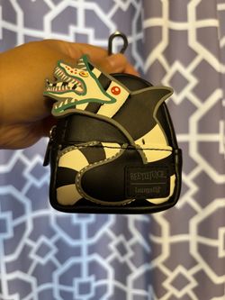 Loungefly Beetlejuice Mini Backpack Keychain